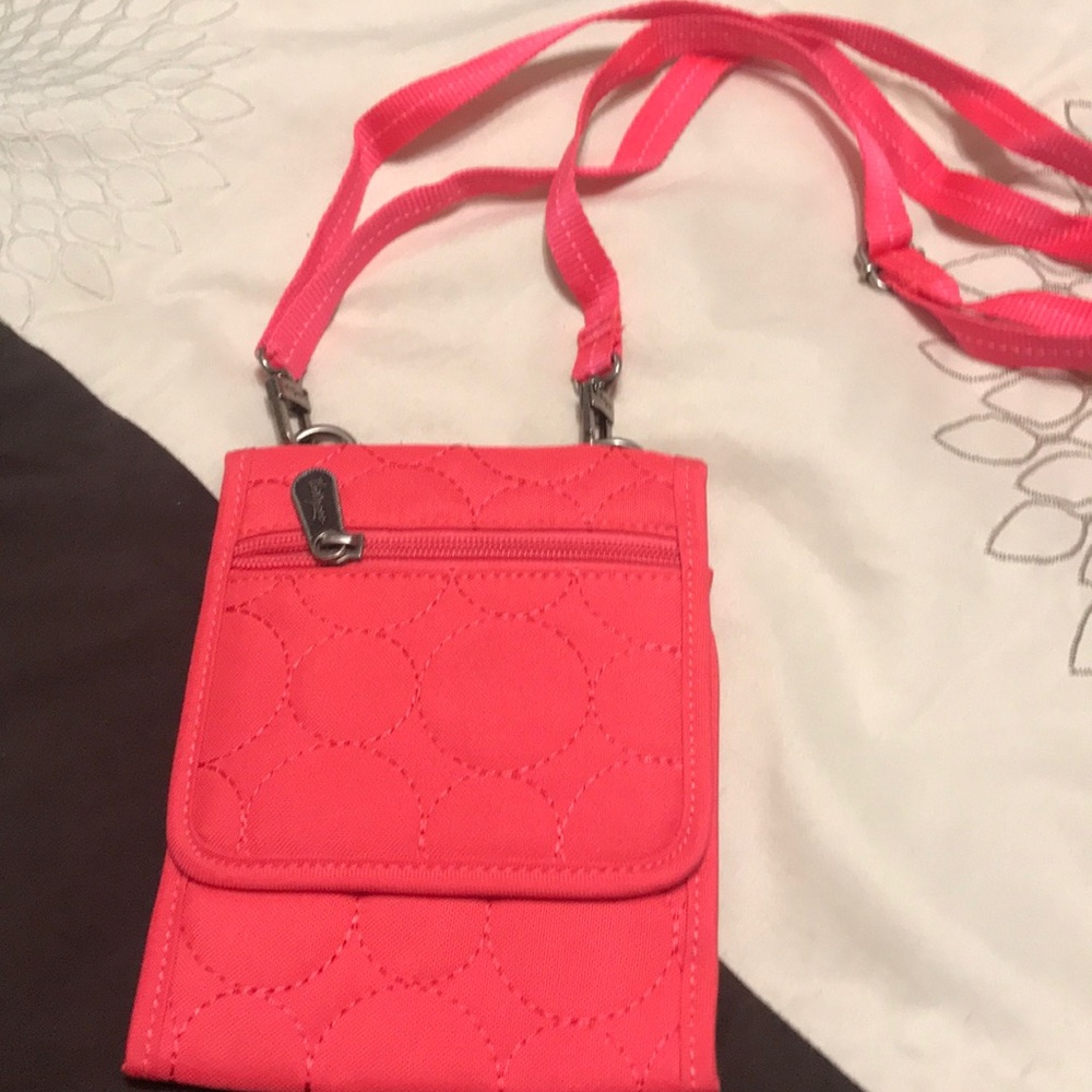 NWOT Thirty One coral crossbody